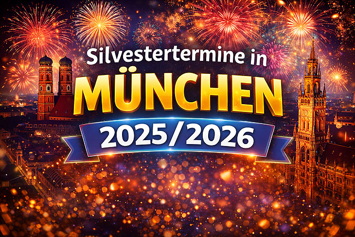 Silvester M&uuml;nchen 2025 / 2026 Neujahr M&uuml;nchen und Umland, vom Silvester Gala Dinner bis zur Silvester Party - zumindest einige in diesem Jahr (&copy;Foto: Gustav Brundin)